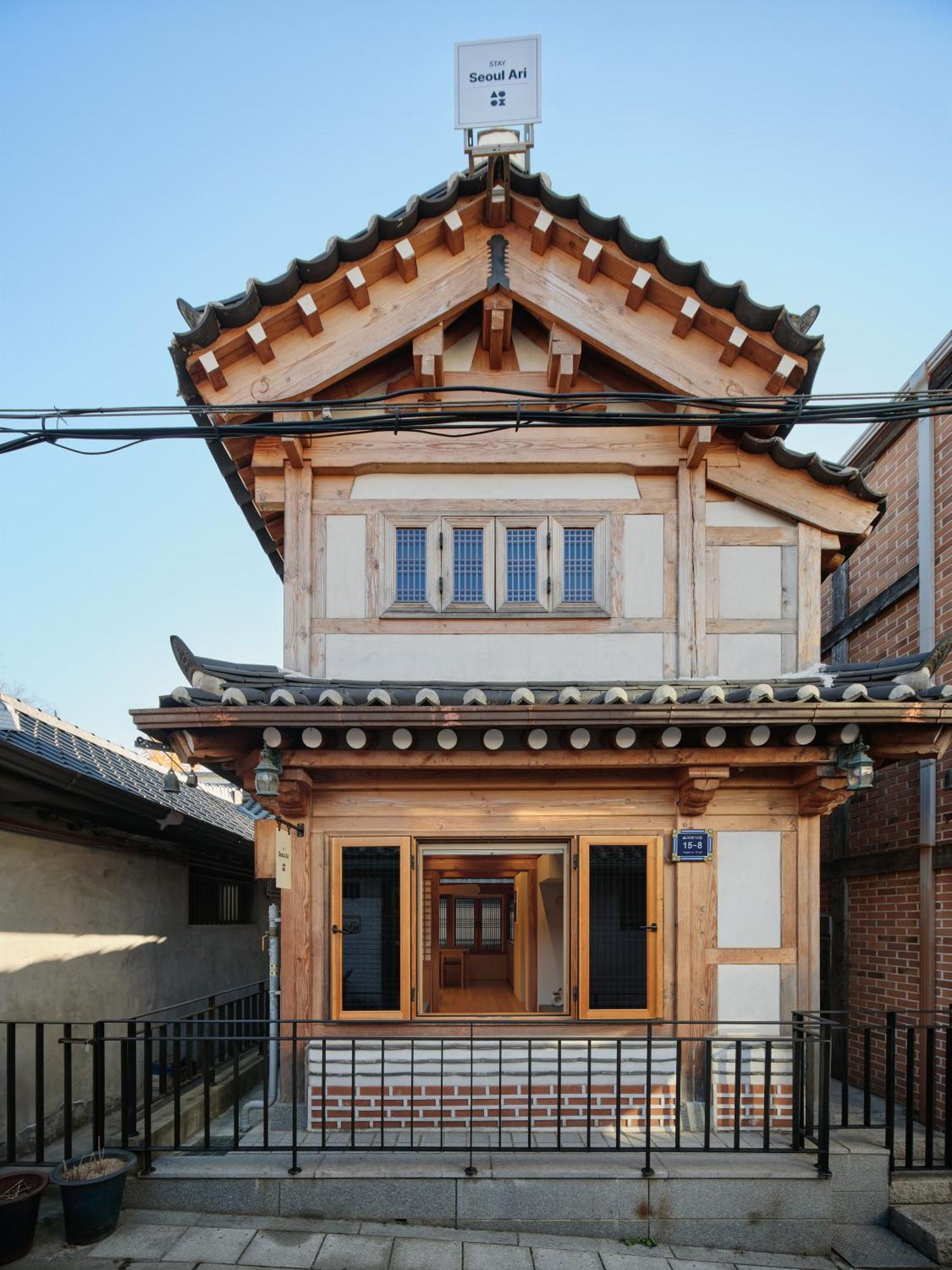 The Korean Traditional Hanok In Downtown Seoul For Convenient Public Transportation - Seoul Ari Esterno foto